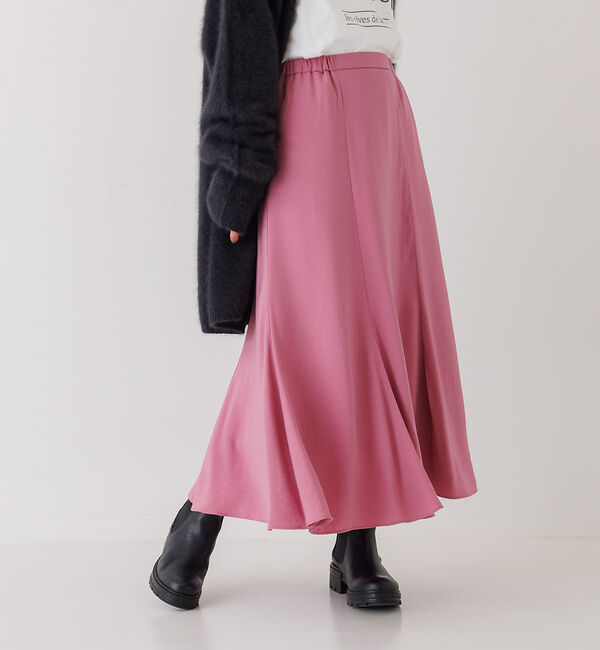 Rouge vif「【XSサイズ展開】セミマーメイドスカート」|スカート|ピンク