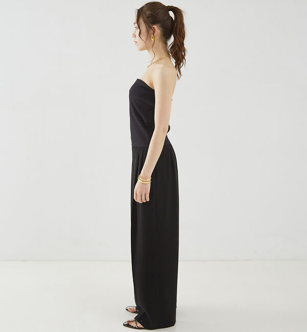 Rouge vif「パット付きベアトップサロペット」|オールインワン|