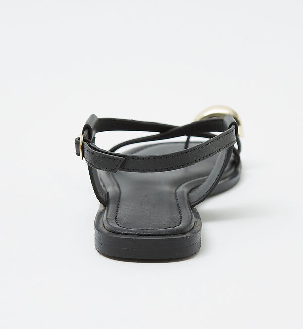 AU BANNISTER「【販売店舗限定】ニュアンスリング ストラップサンダル」|サンダル|