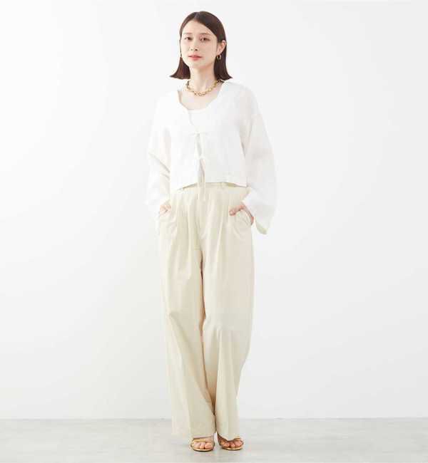 Soffitto「前後2WAYリボンブラウス」|シャツ・ブラウス|