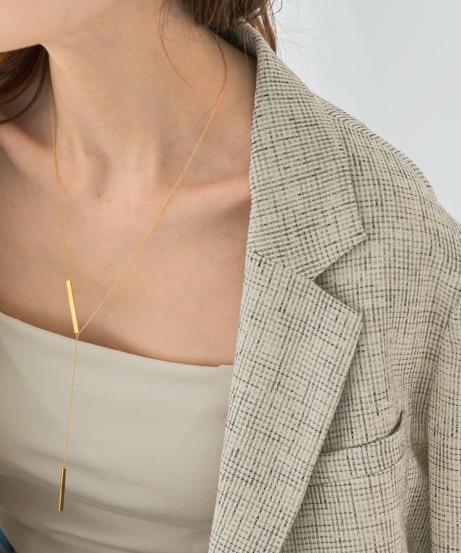 URBAN RESEARCH ROSSO「Favorible　Bar Motif Lariat」|ネックレス|