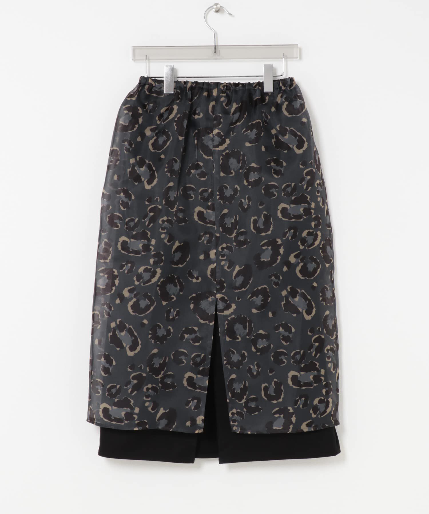 URBAN RESEARCH「レオパードプリントレイヤードスカート」|スカート|
