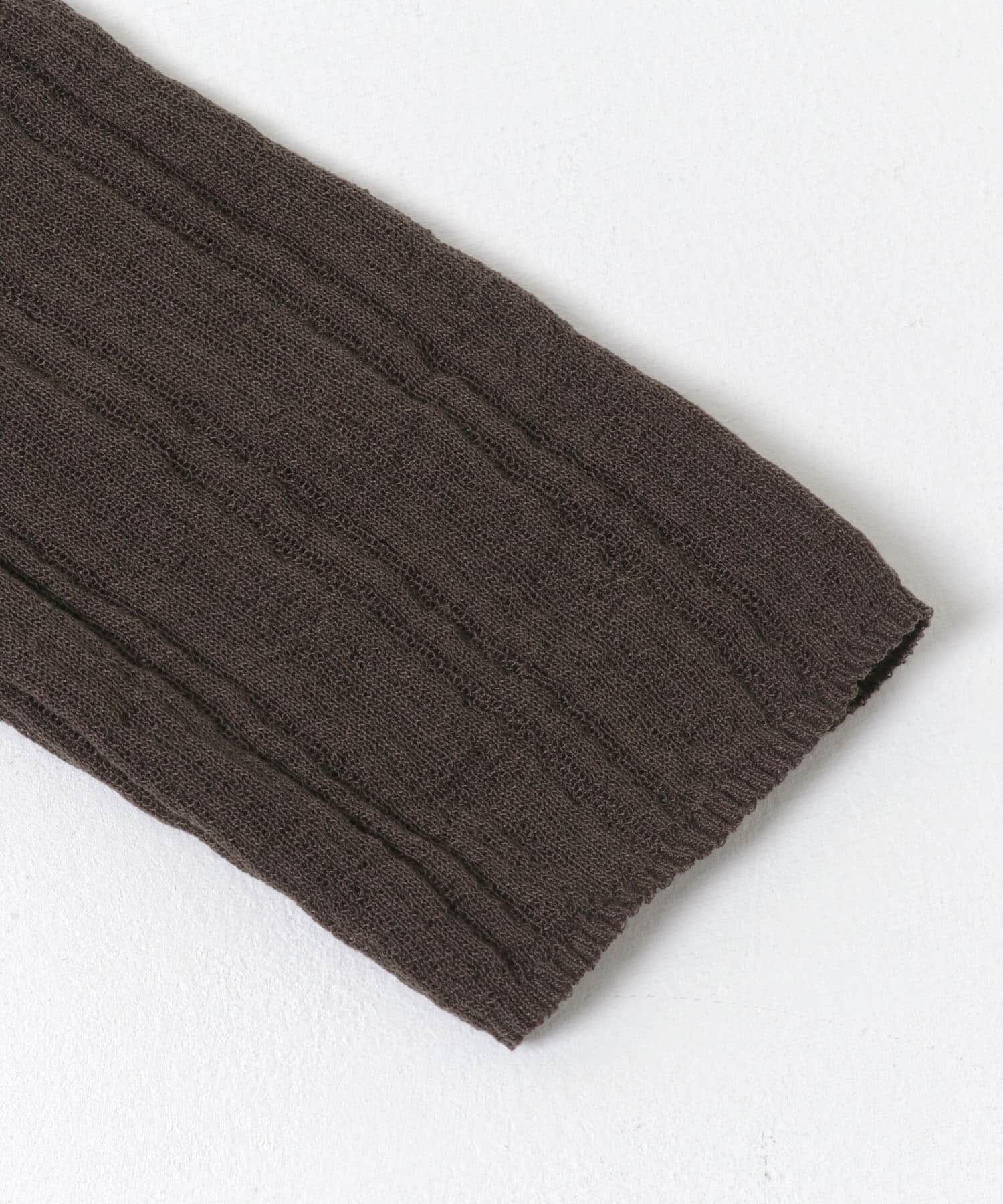 URBAN RESEARCH ROSSO「F by ROSSO　シアーリブ5分袖ニット」|ニット・セーター|