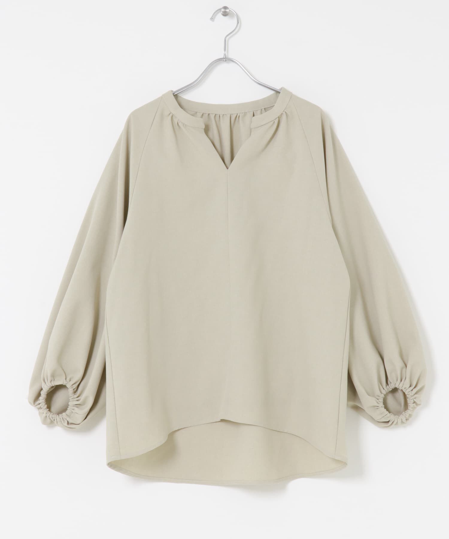 URBAN RESEARCH ROSSO「F by ROSSO　イージーケアバルーンスリーブブラウス」|シャツ・ブラウス|