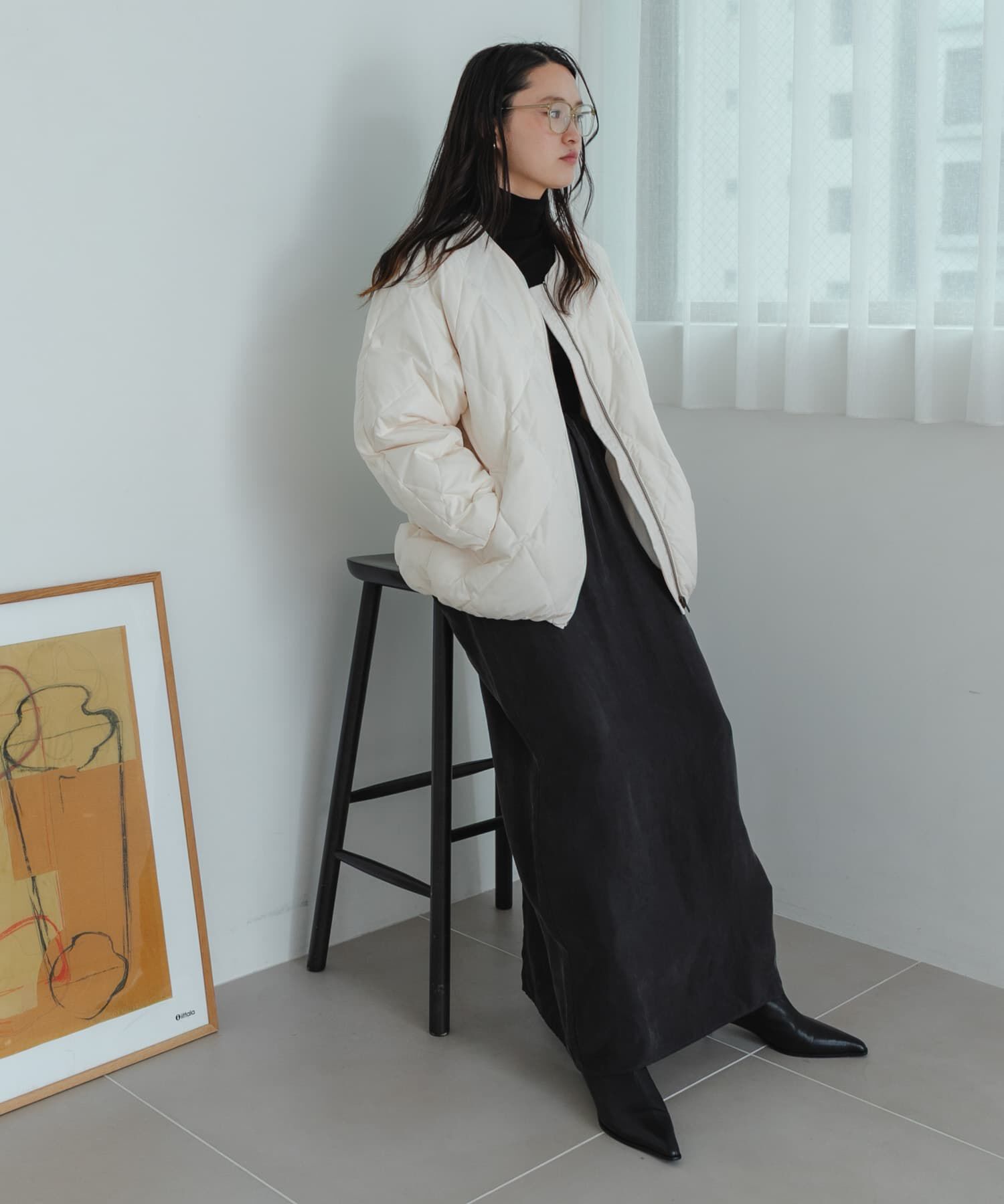 URBAN RESEARCH「『Sサイズ/WEB限定』コクーンキルティングダウン」|ダウン|