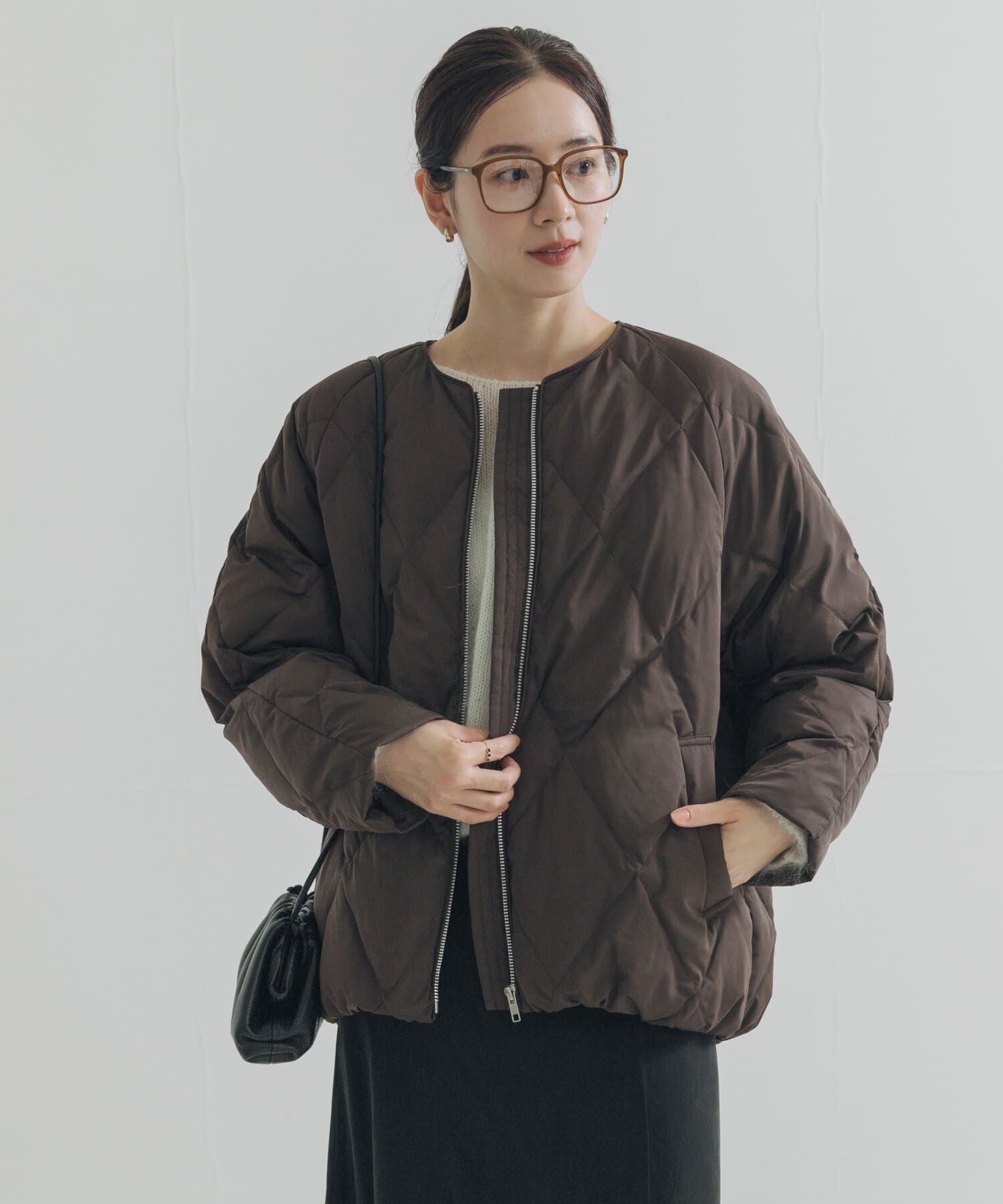 URBAN RESEARCH「『Sサイズ/WEB限定』コクーンキルティングダウン」|ダウン|