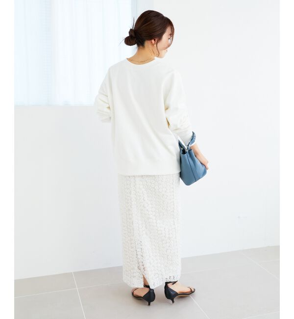 le.coeur blanc「《手洗い可能》2WAYカラースウェット」|スウェット・ジャージ|