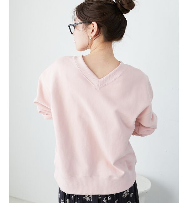 le.coeur blanc「《手洗い可能》2WAYカラースウェット」|スウェット・ジャージ|