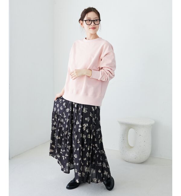 le.coeur blanc「《手洗い可能》2WAYカラースウェット」|スウェット・ジャージ|