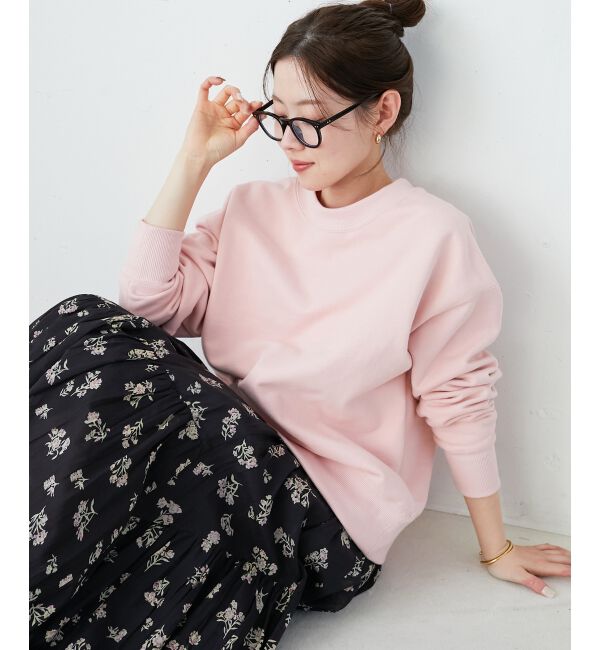 le.coeur blanc「《手洗い可能》2WAYカラースウェット」|スウェット・ジャージ|