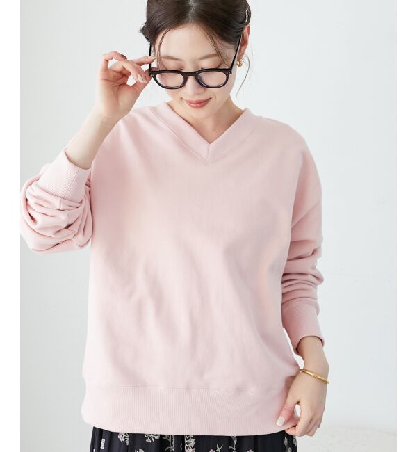 le.coeur blanc「《手洗い可能》2WAYカラースウェット」|スウェット・ジャージ|