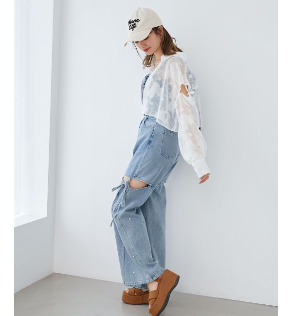  「オープンショルダーショートシャツ」|シャツ・ブラウス|