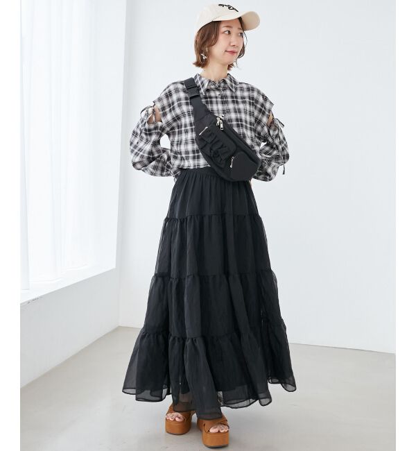  「オープンショルダーショートシャツ」|シャツ・ブラウス|