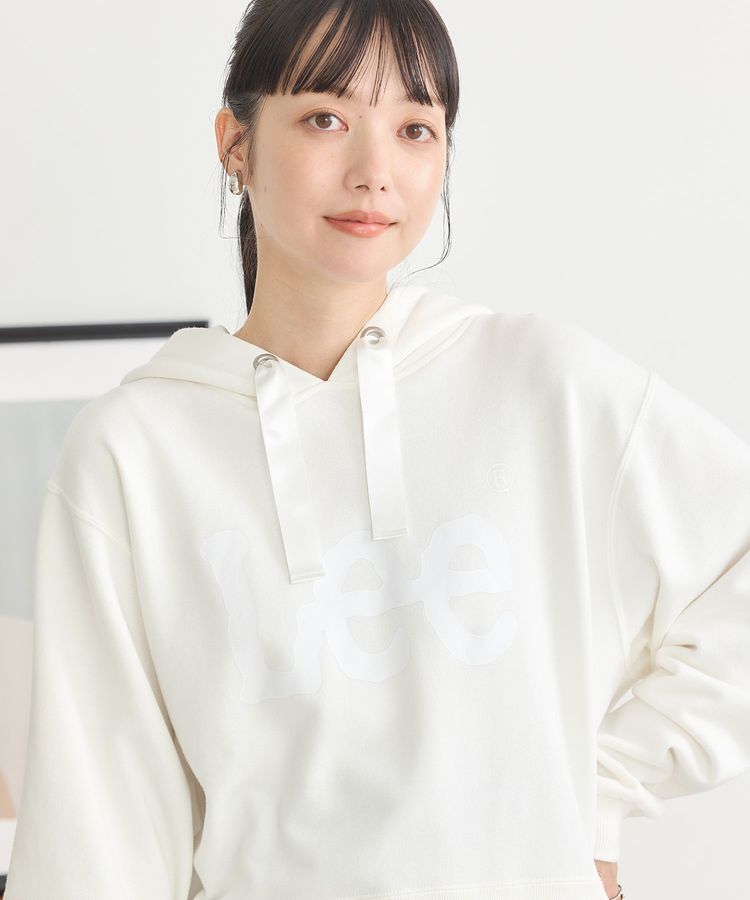 earth music&ecology「Lee&times;e.m.a.eショート丈パーカー」|スウェット・ジャージ|