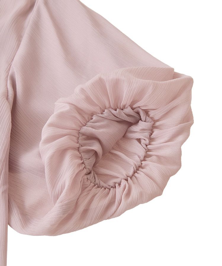 earth music&ecology「バルーンスリーブシアーシャツ」|シャツ・ブラウス|