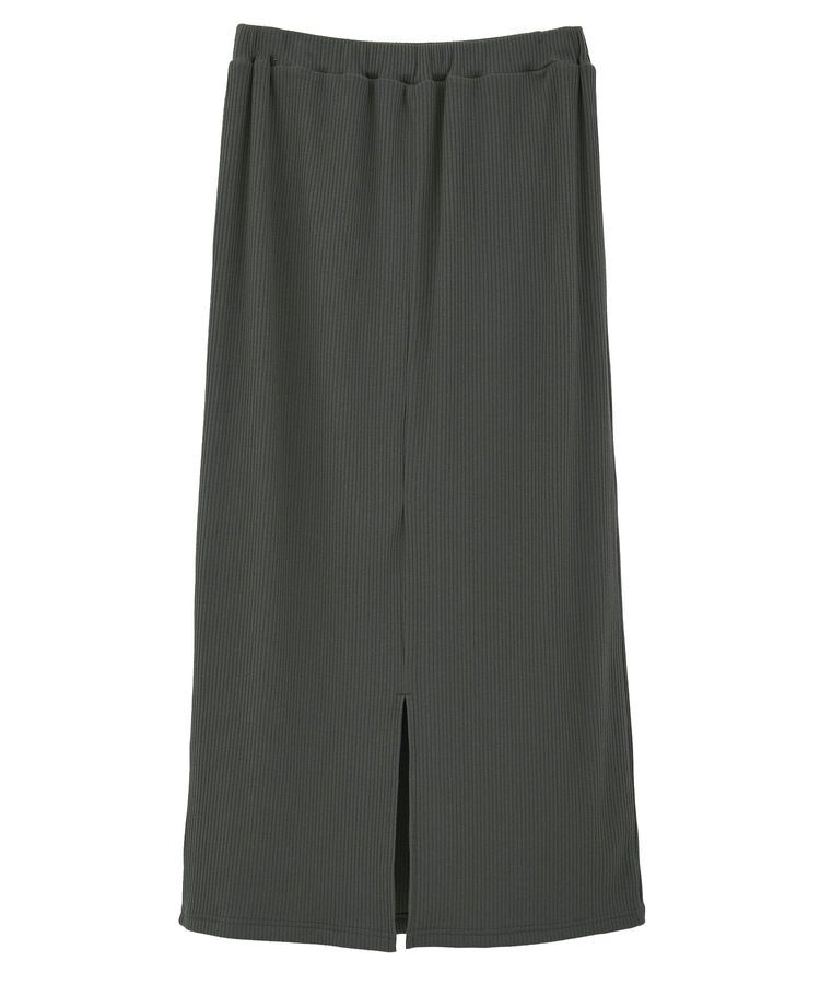 earth music&ecology「カットリブナロースカート」|タイト|