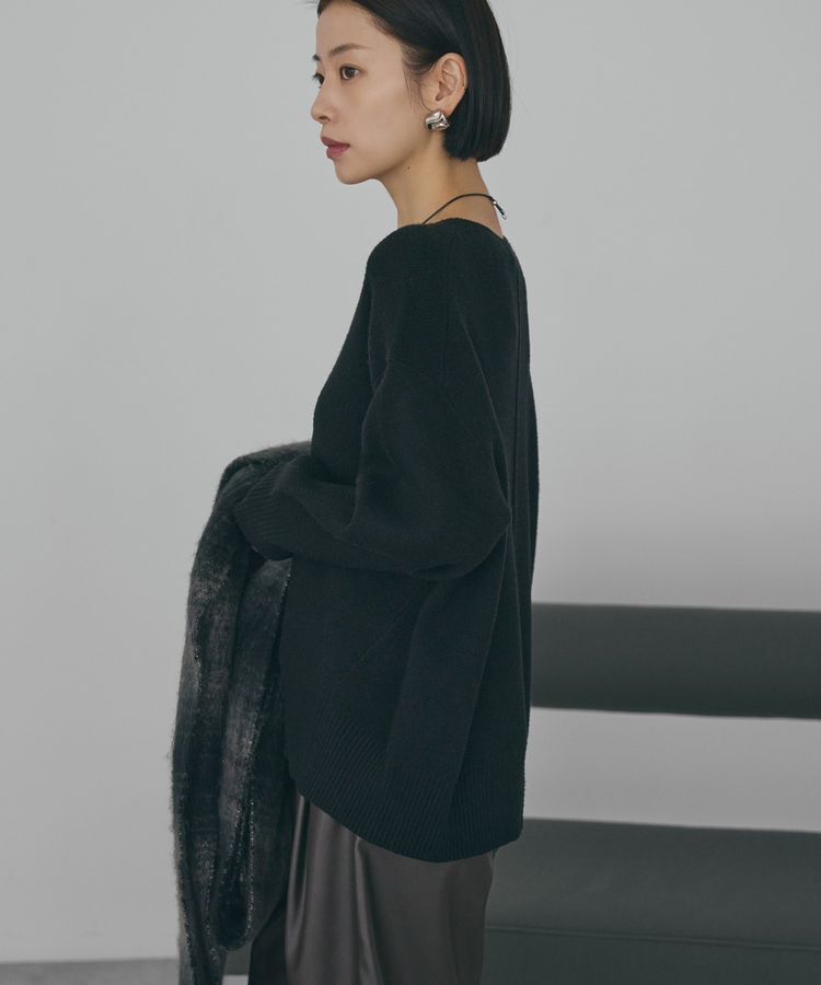 AMERICAN HOLIC「バイパチ前振りニットプルオーバー＜静電気軽減＞」|ニット・セーター|