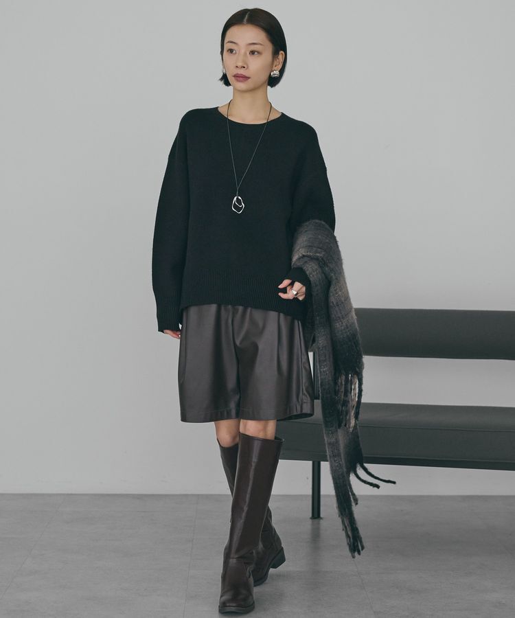 AMERICAN HOLIC「バイパチ前振りニットプルオーバー＜静電気軽減＞」|ニット・セーター|