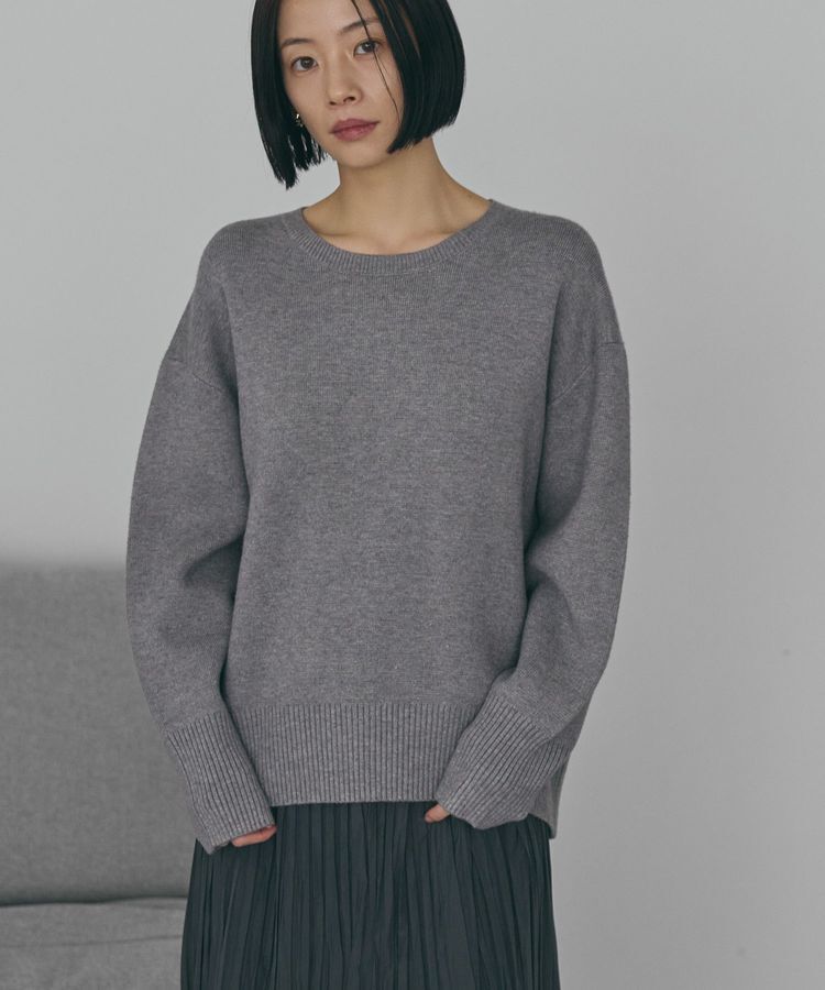 AMERICAN HOLIC「バイパチ前振りニットプルオーバー＜静電気軽減＞」|ニット・セーター|