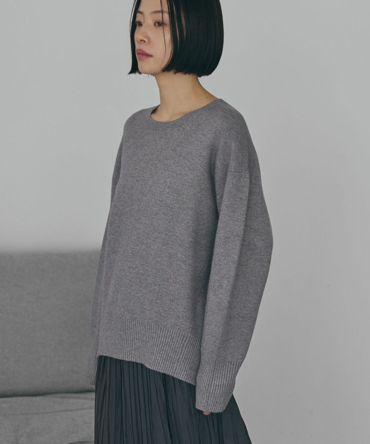 AMERICAN HOLIC「バイパチ前振りニットプルオーバー＜静電気軽減＞」|ニット・セーター|