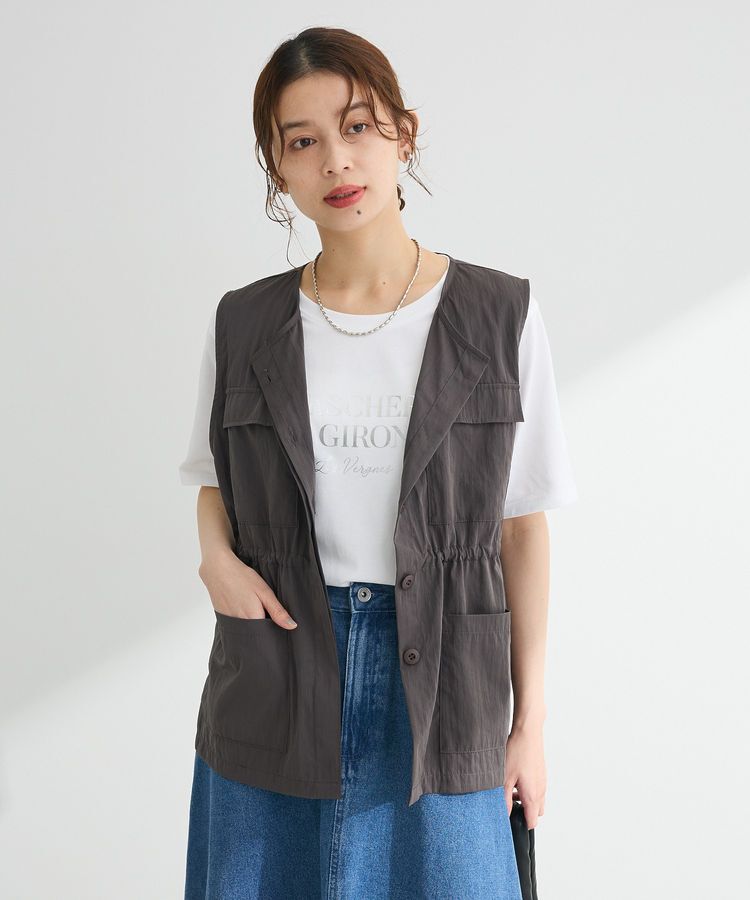 Green Parks「箔プリントフェミニンロゴTシャツ」|Tシャツ・カットソー|