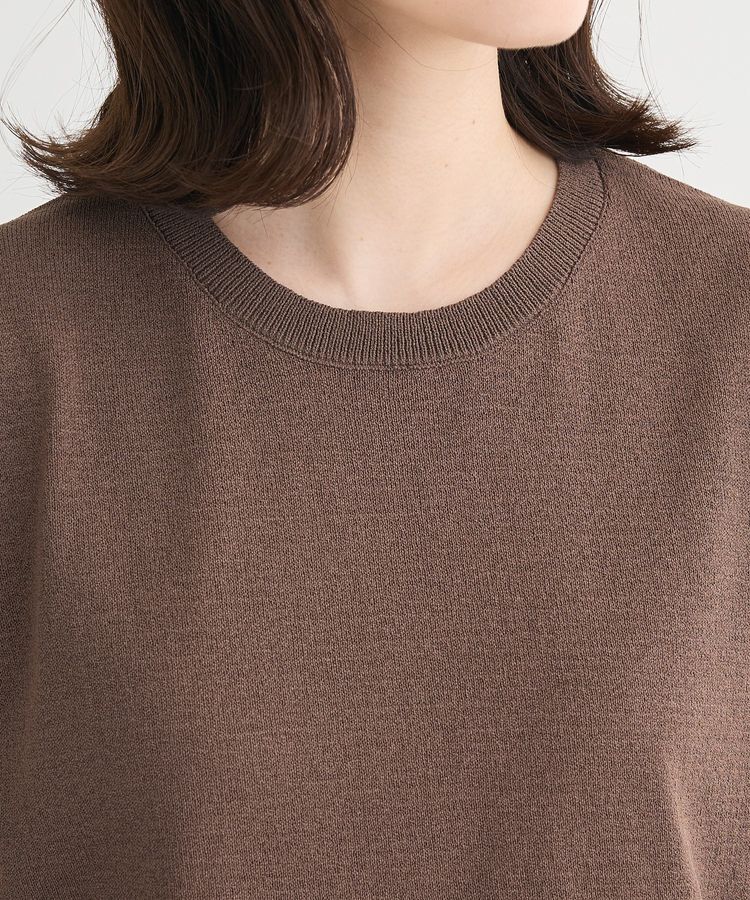 Green Parks「・Petit Fleur ノースリリネンライクニット」|ニット・セーター|