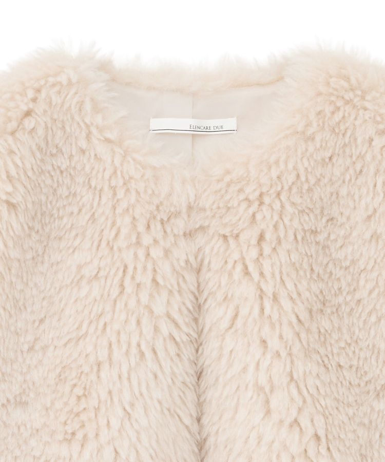 Green Parks「・ELENCARE DUE シープファーベスト」|ベスト・ジレ|