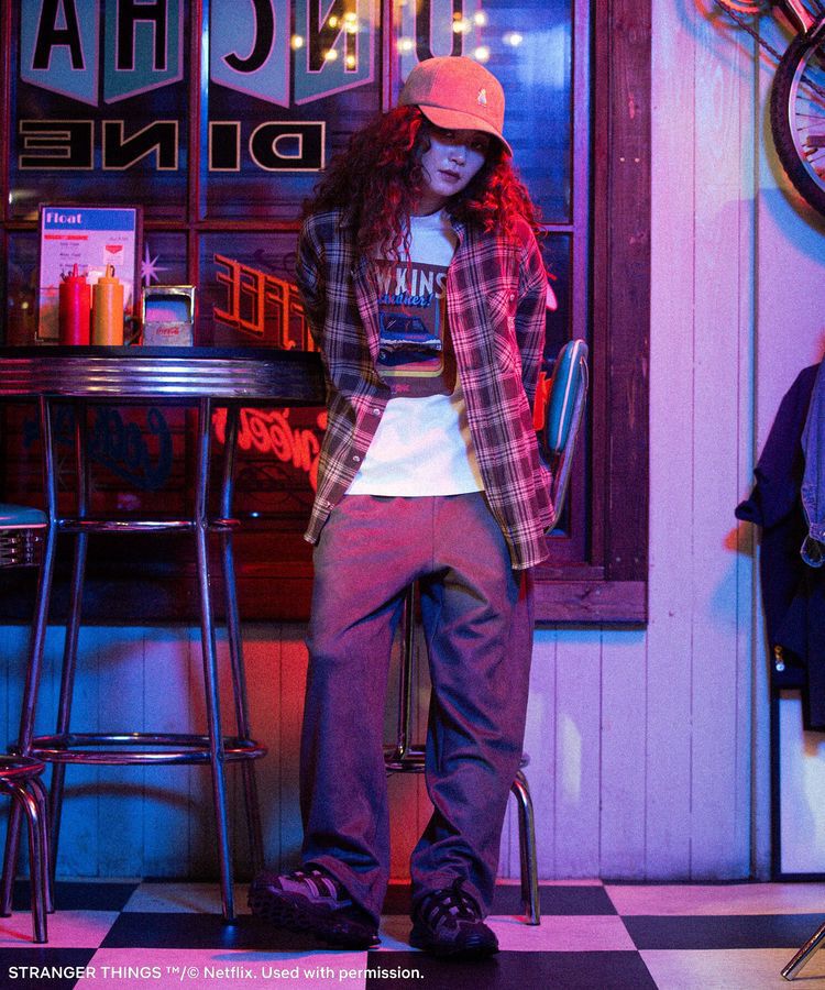 Green Parks「■STRANGER THINGS&times;MINNETONKA チェックシャツ」|シャツ・ブラウス|