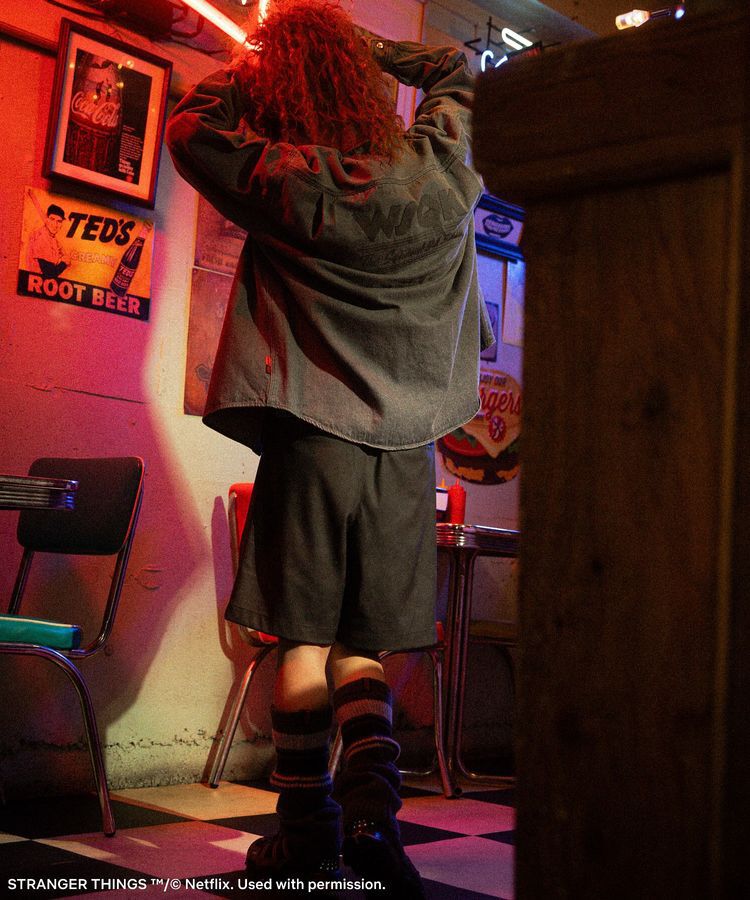 Green Parks「■STRANGER THINGS&times;MINNETONKA デニムシャツ」|シャツ・ブラウス|