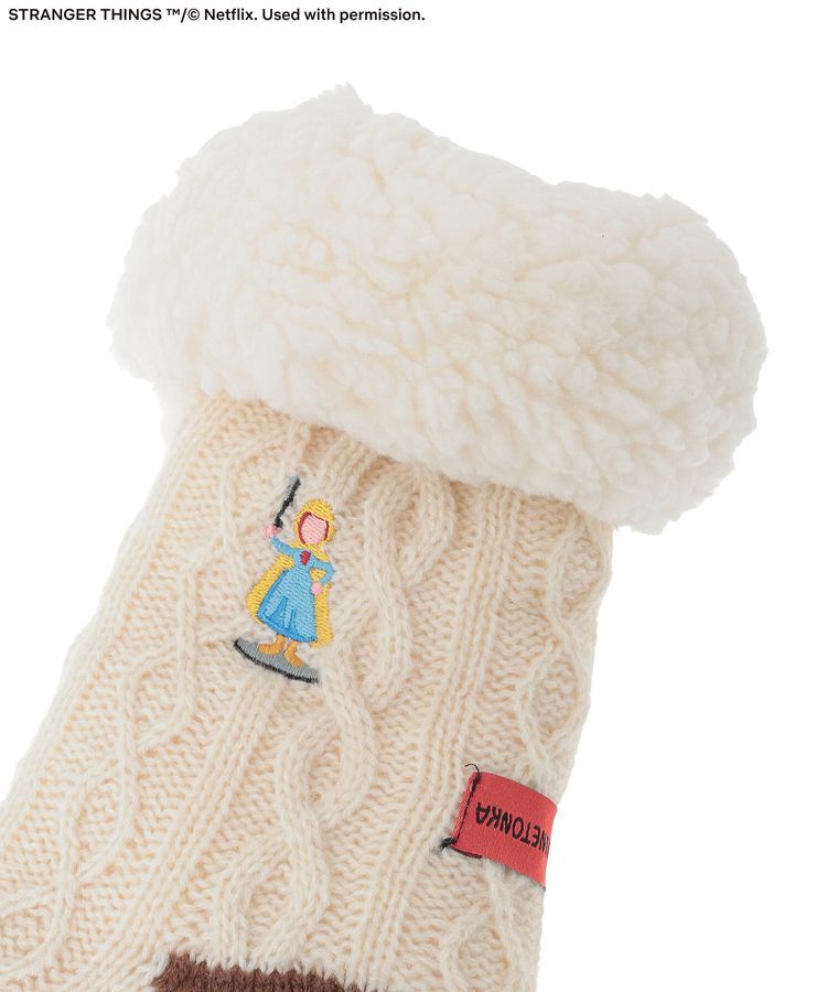 Green Parks「■STRANGER THINGS&times;MINNETONKA 裏ボア刺繍ソックス」|その他|