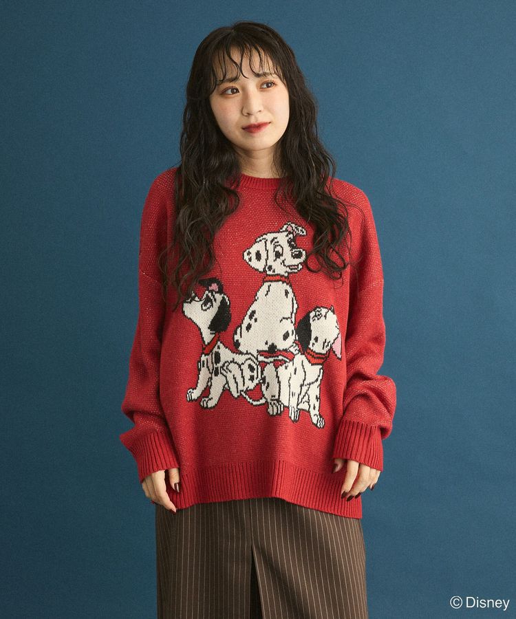 Green Parks「101匹わんちゃん/ジャガードニット」|ニット・セーター|