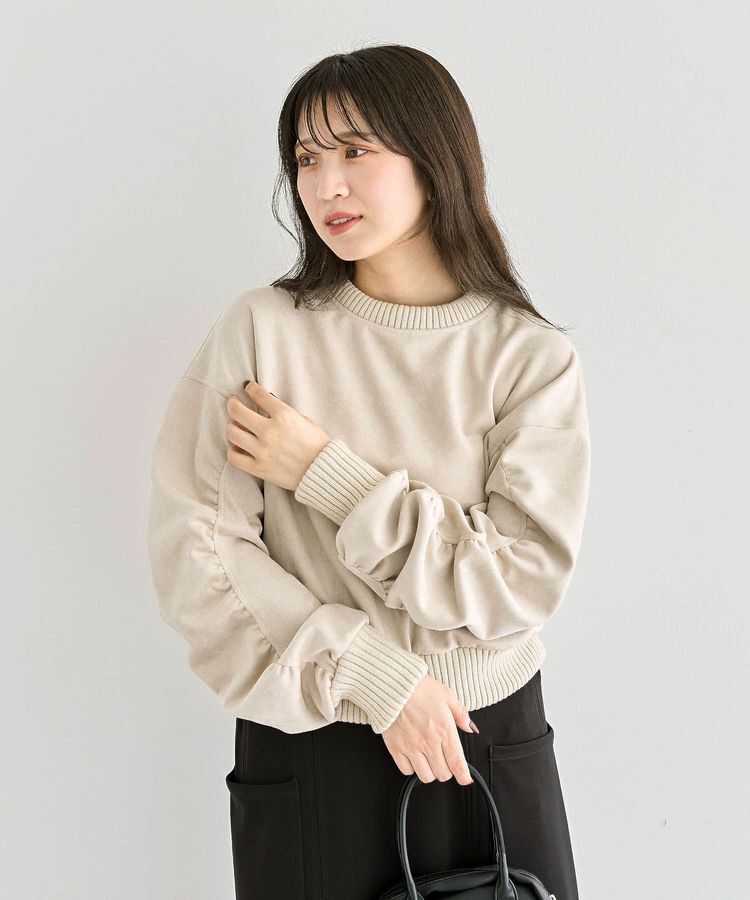 Green Parks「・ELENCARE DUE スエードポンチプルオーバー」|Tシャツ・カットソー|