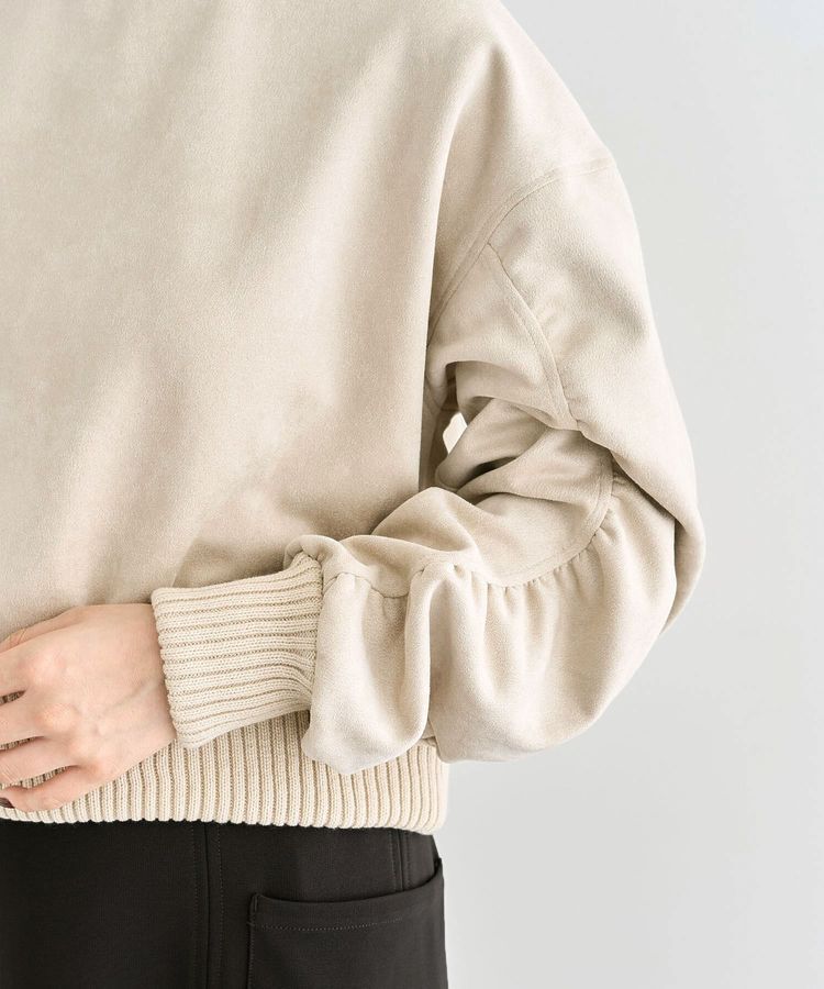 Green Parks「・ELENCARE DUE スエードポンチプルオーバー」|Tシャツ・カットソー|