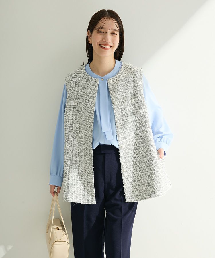 Green Parks「O.2wayボウタイブラウス」|シャツ・ブラウス|