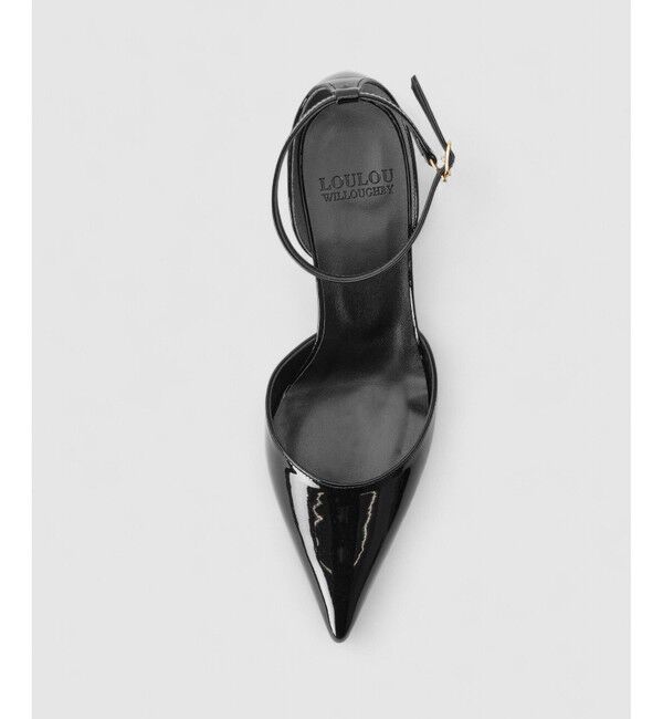 LOULOU WILLOUGHBY「【LOULOU WILLOUGHBY】ポインテッドアンクルパンプス」|パンプス|