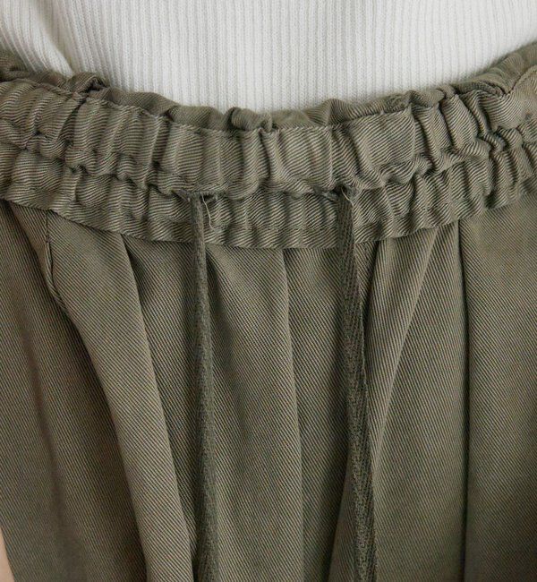  「テンセルコットンツータックパンツ」|その他|