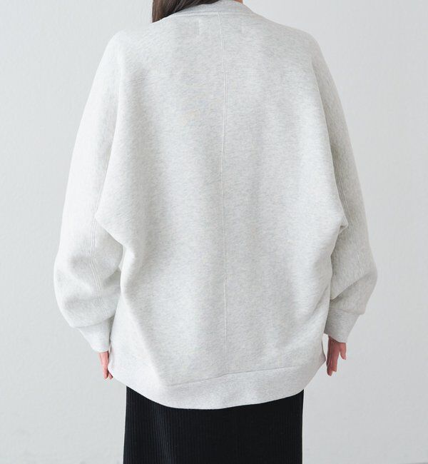  「裏ボアロゴ刺繍スウェット」|プルオーバー|