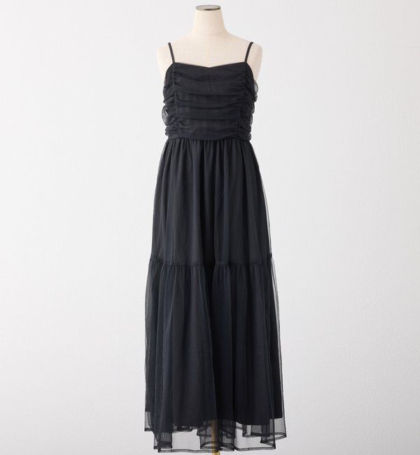  「後ろリボン2wayニットSETワンピ」|ワンピース|