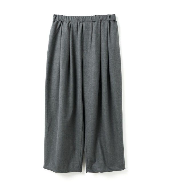 mizuiro ind「mizuiro ind ワイドタックパンツ」|その他|グレー