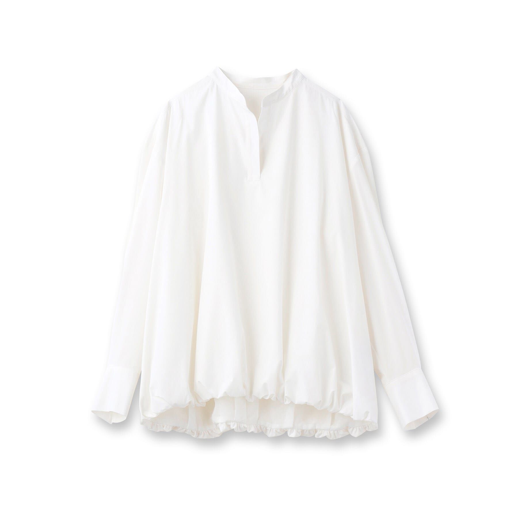 UNTITLED「【朝比奈 彩&times;Oggi&times;UNTITLED スペシャルコラボ】バルーンヘムブラウス」|シャツ・ブラウス|