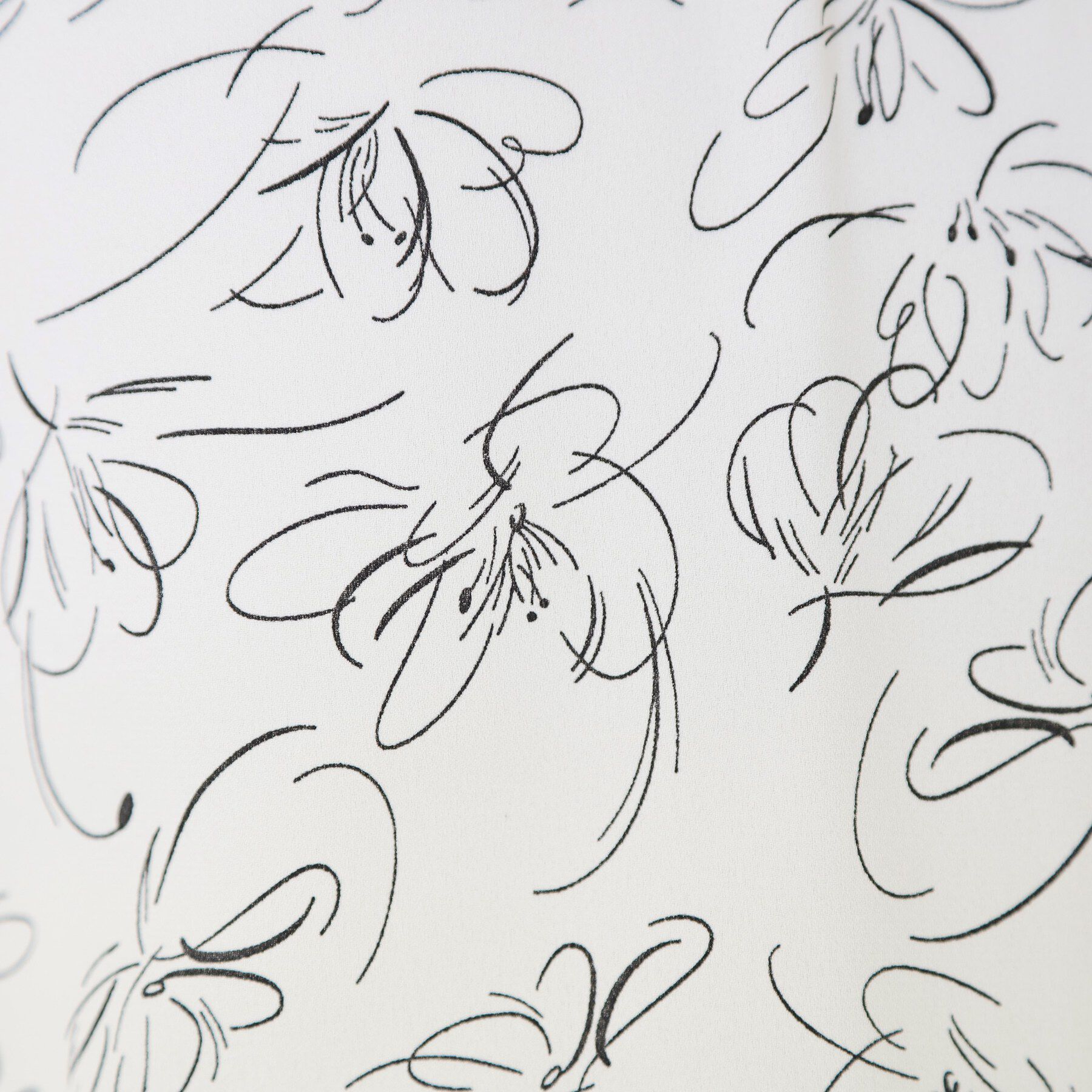 COUP DE CHANCE「【手洗い可／日本製】花柄モックネックブラウス」|シャツ・ブラウス|