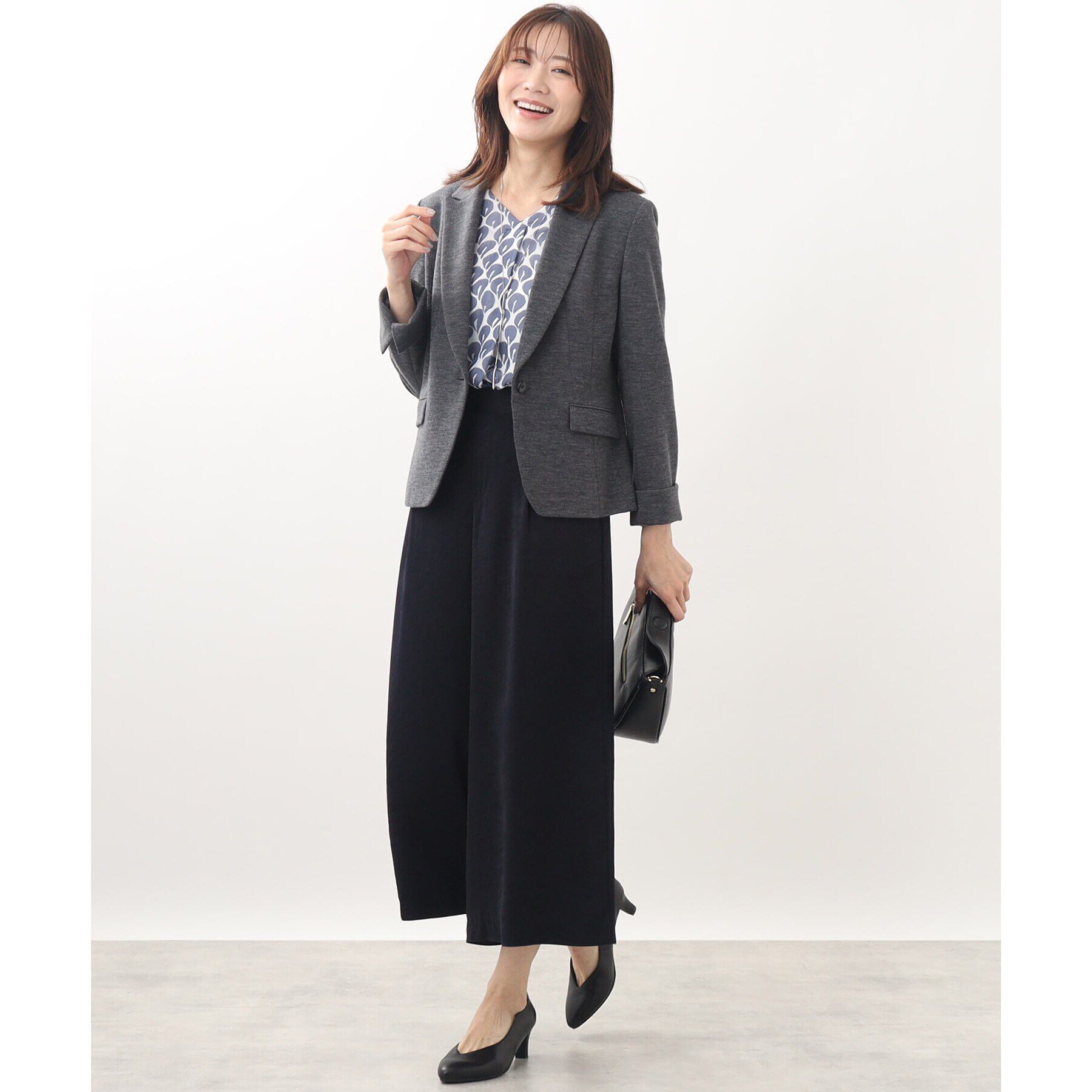 Reflect「【マシンウォッシュ】ベルベット風ガウチョパンツ」|その他|