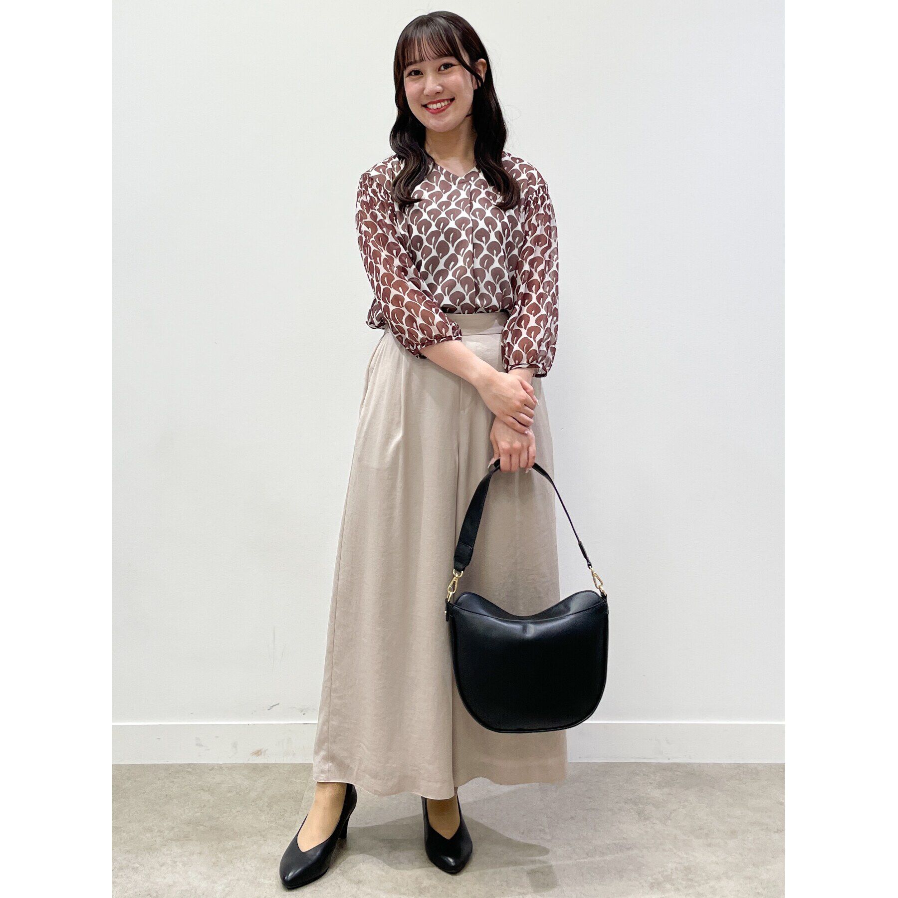 Reflect「【マシンウォッシュ】ベルベット風ガウチョパンツ」|その他|