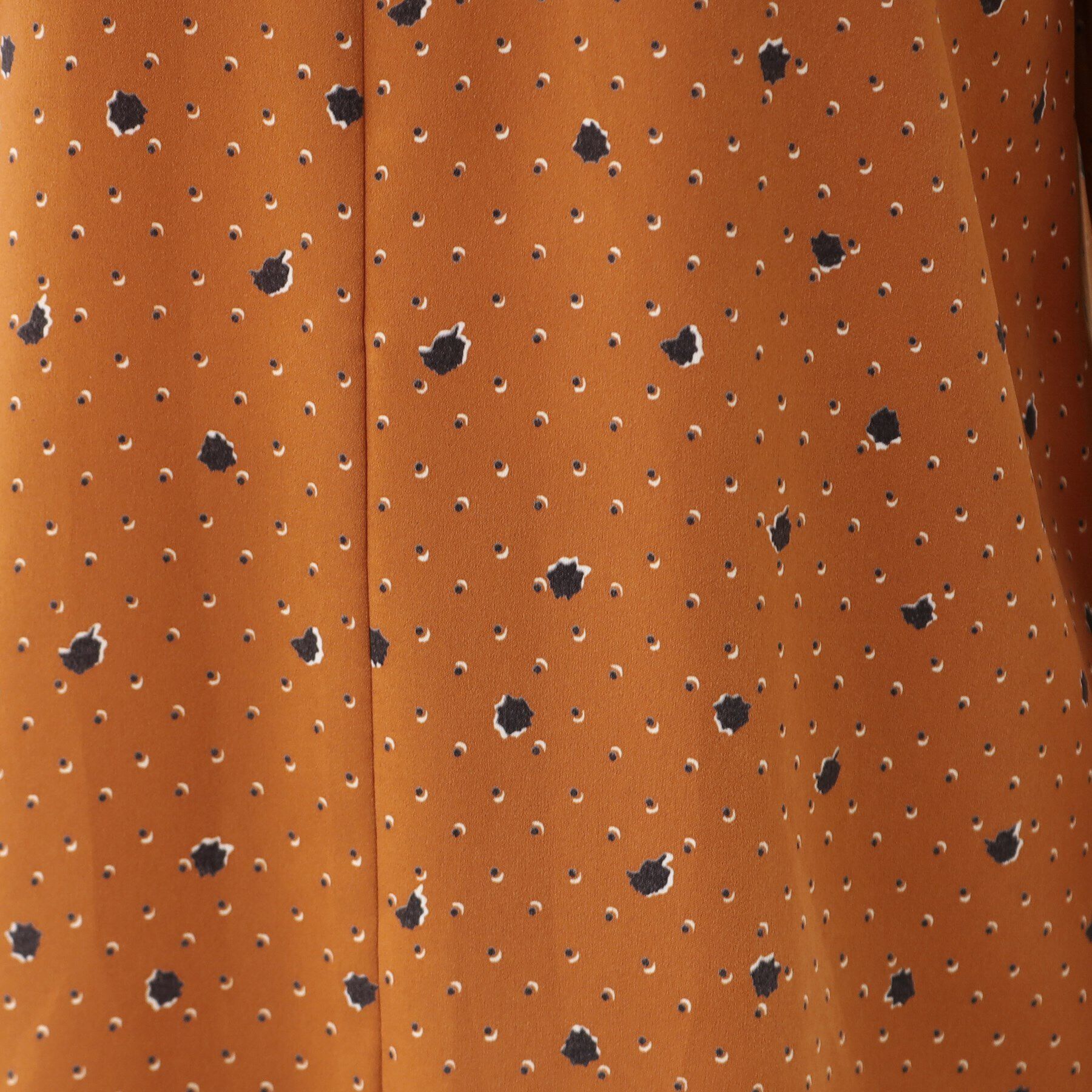 Reflect「【マシンウォッシュ可／セットアップ可】マーブルドットブラウス」|シャツ・ブラウス|