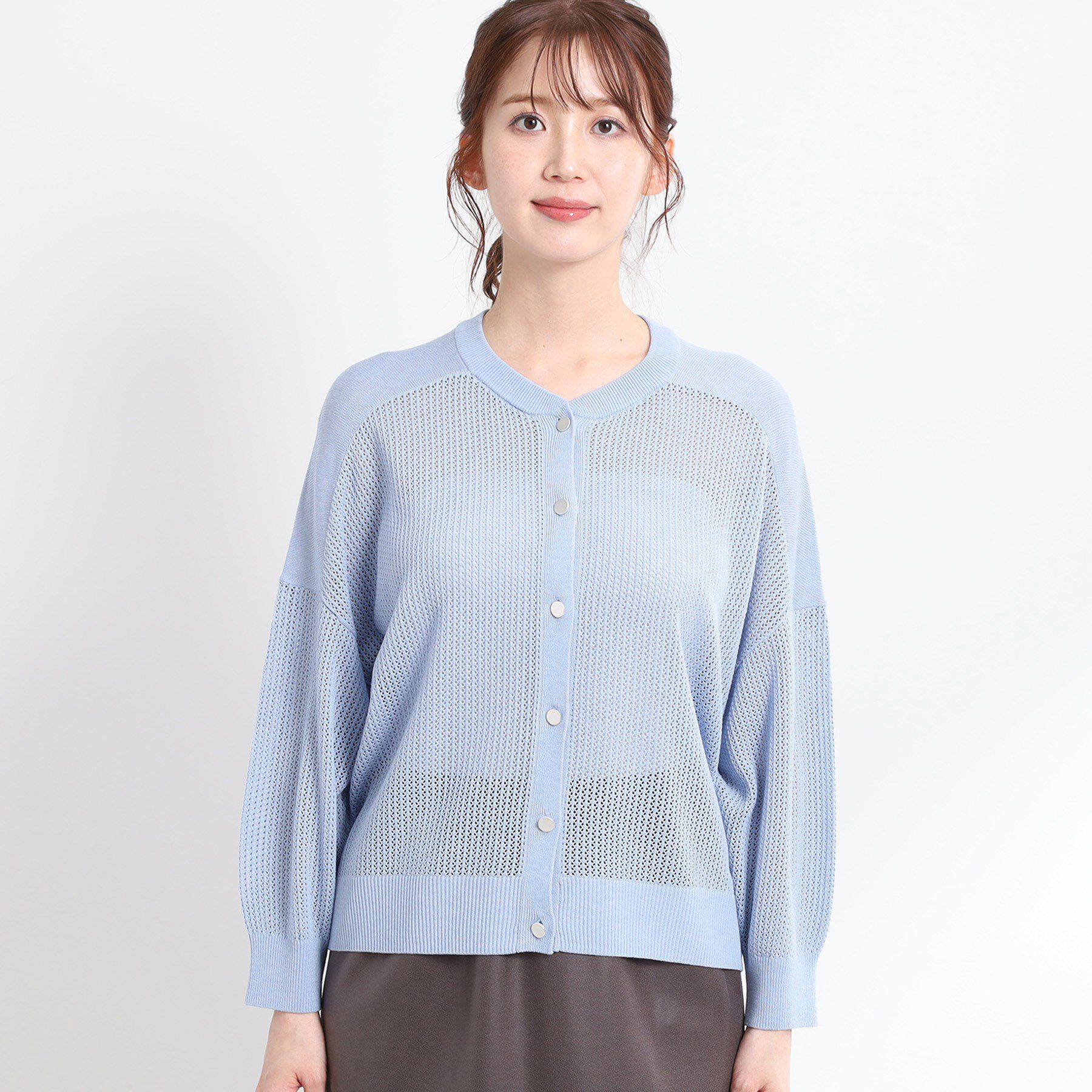 Reflect「【E‐QUALITY／手洗い可】ドライタッチカーディガン」|カーディガン|