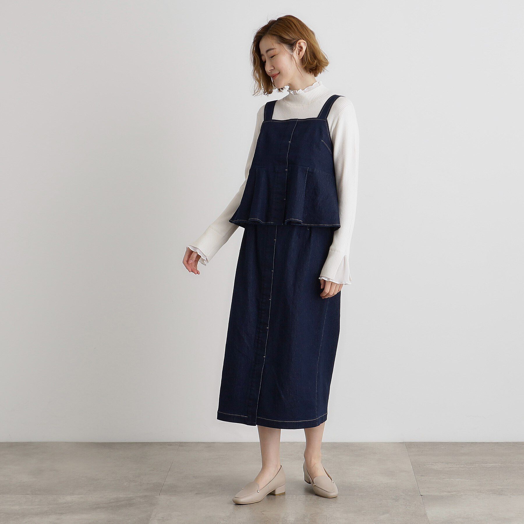 grove「デニムビスチェSET UP」|スーツ|