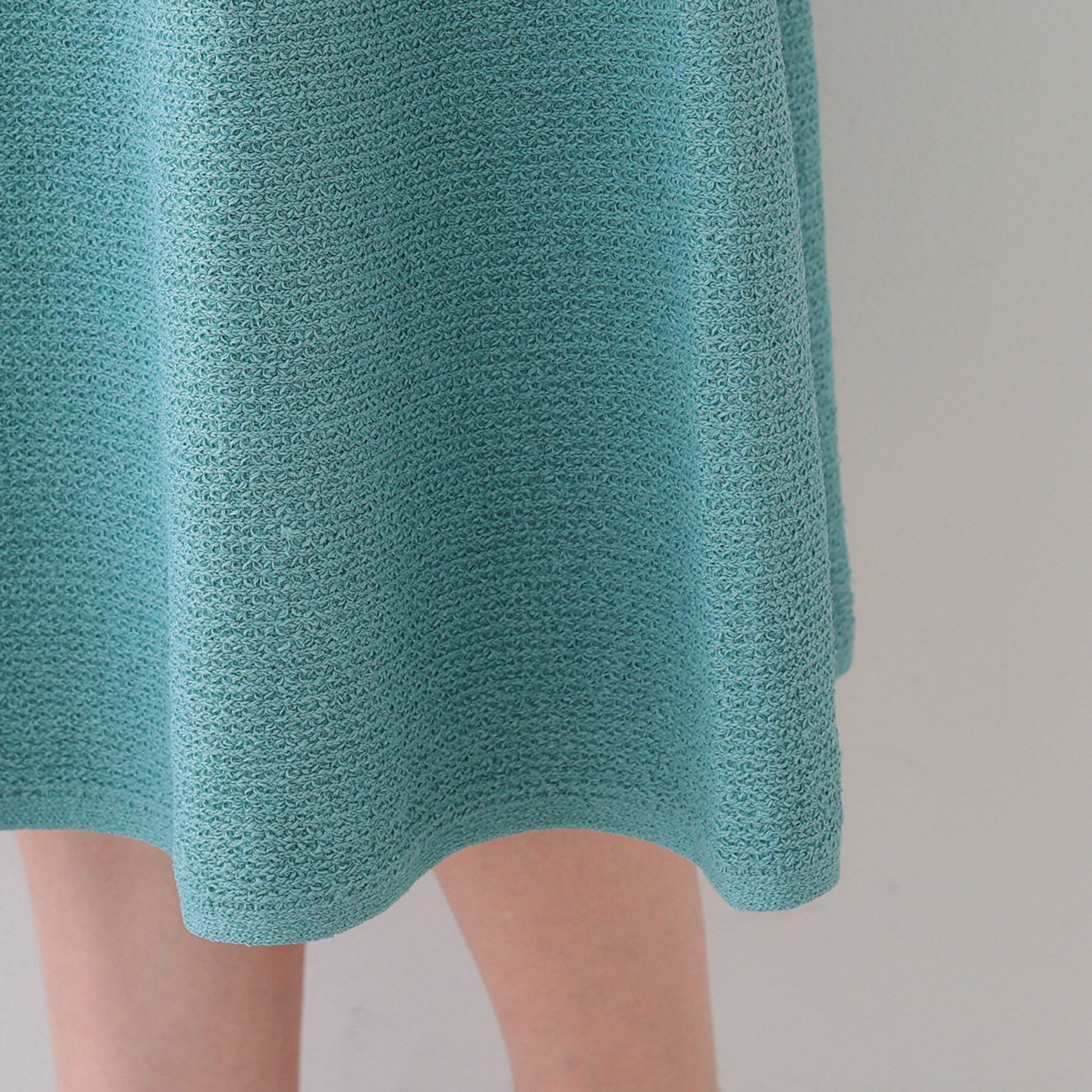 INDIVI「【洗える／和紙混素材／SETUP可能】フレアスカート」|スカート|