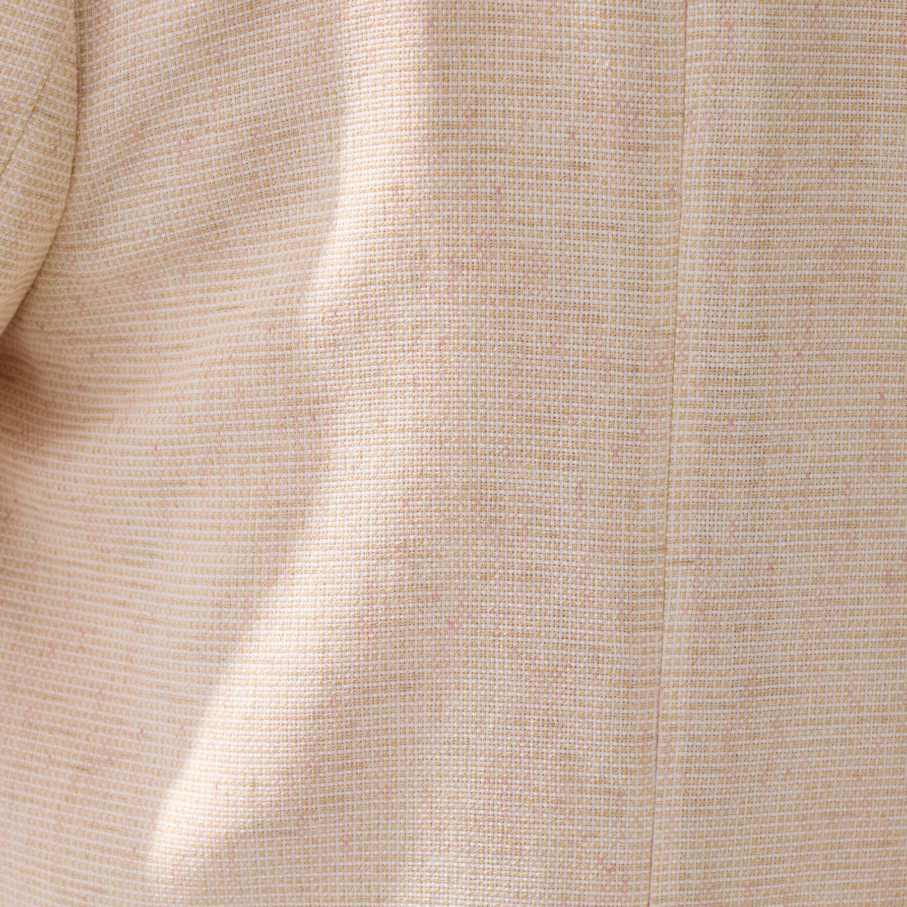 INDIVI「【軽量／セレモニー／SETUP可能】ストレッチツイードジャケット」|ノーカラージャケット|