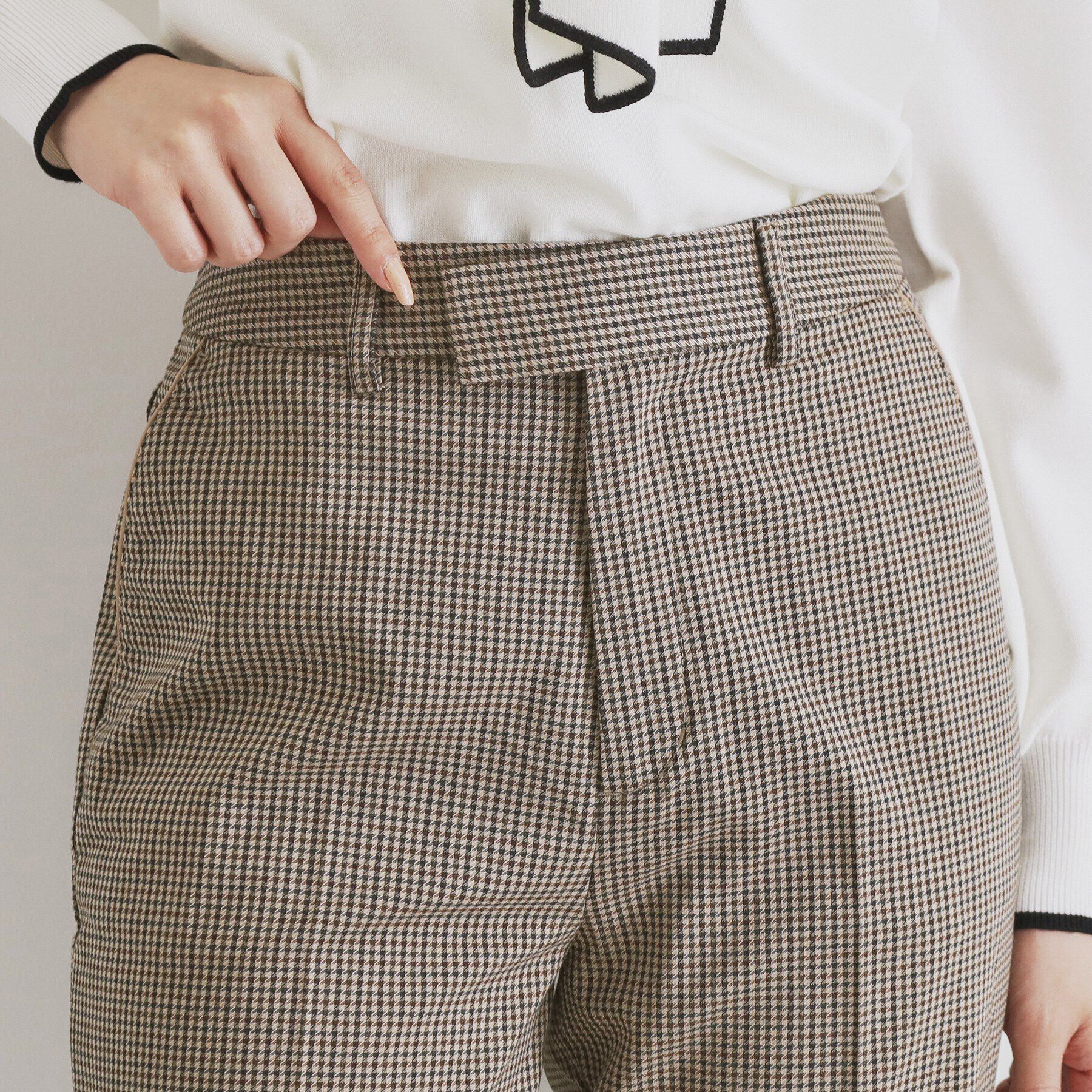 index「裏起毛ストレッチテーパードパンツ【洗濯機洗い可/吸湿発熱/イージーアイロン】」|その他|