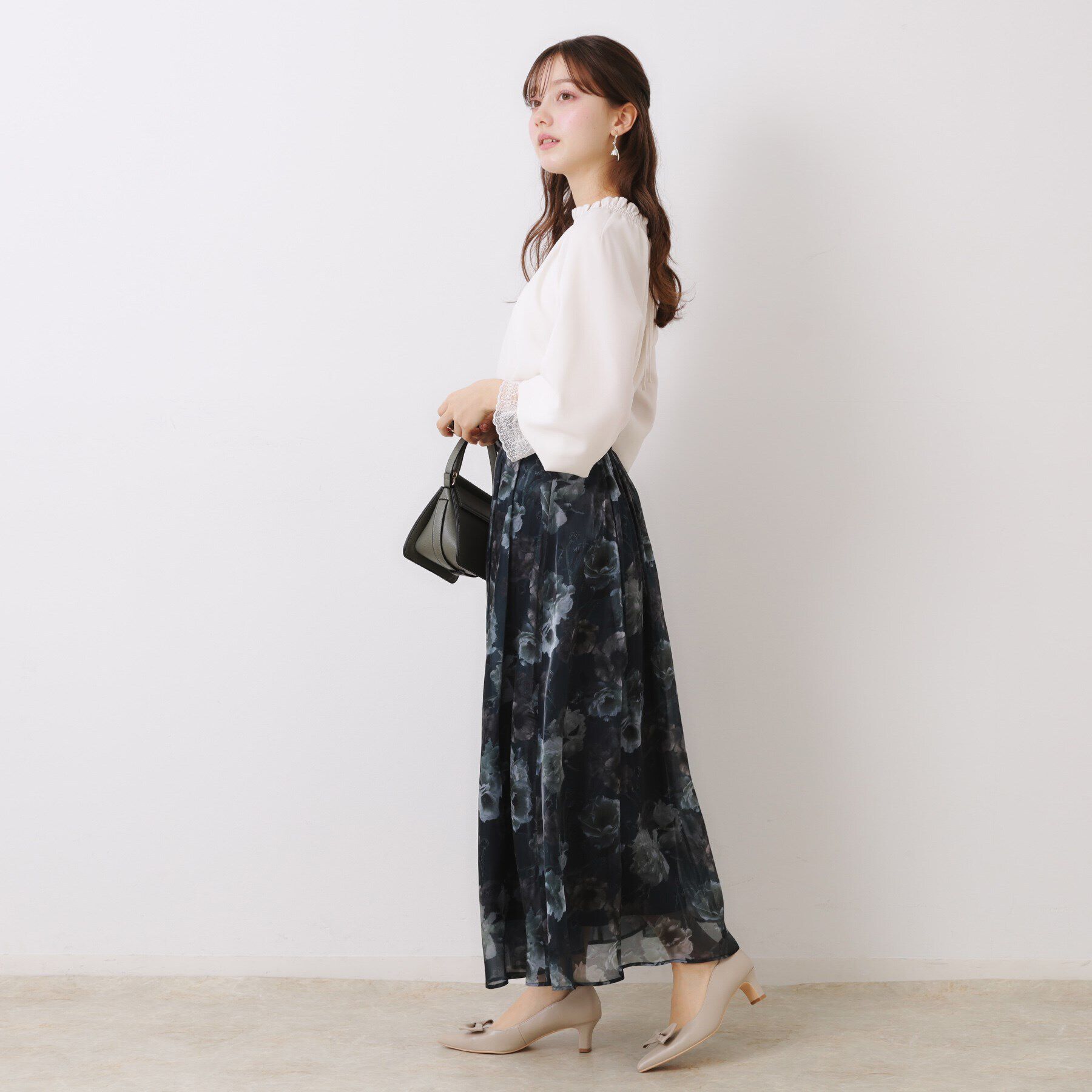 Couture broach「【大人可愛い・通勤】レースキャンディーシャーリングチュニック」|シャツ・ブラウス|